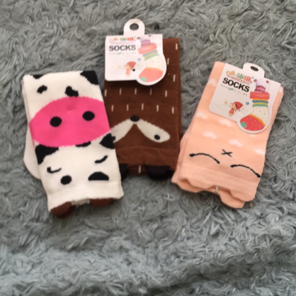Baby knee high socks